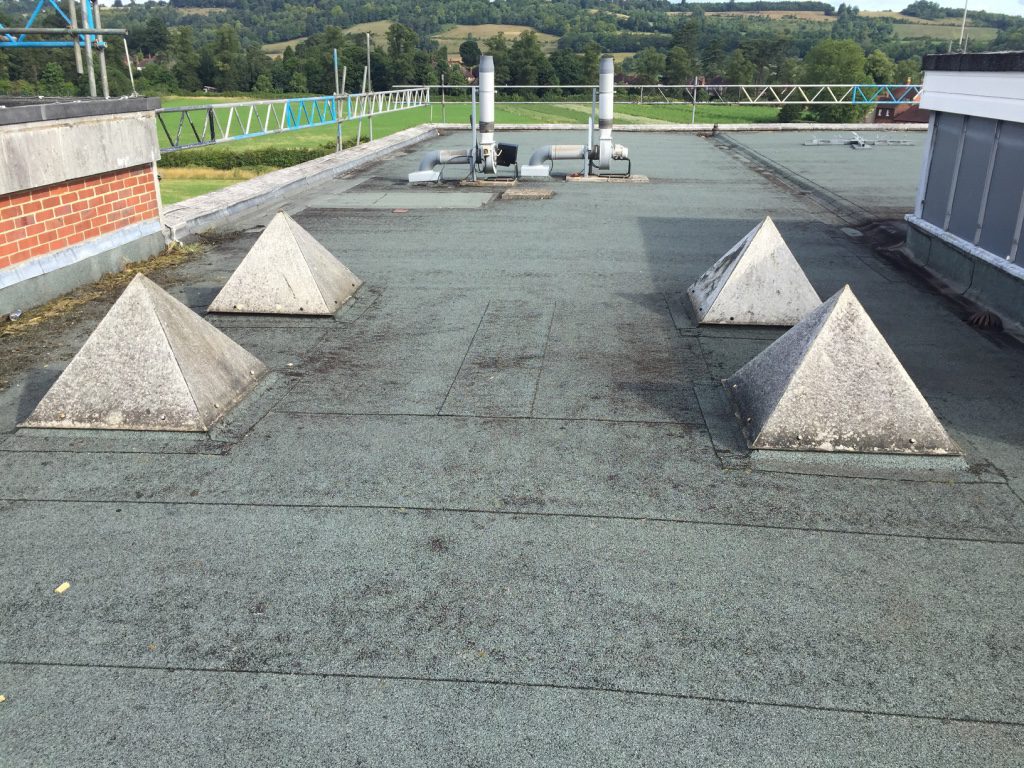 Dorking Roofing offer commercial flat roof repairs and new flat roofs